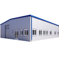 Earthquakeproof Commercial Prefabricated Assembled Insulated Prefab Light Frame Steel Metal Workshop